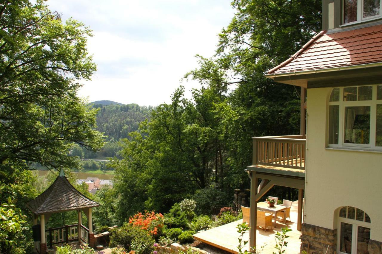 Villa Sonnenburg Bad Schandau Buitenkant foto
